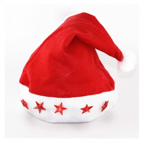 Gorro de Navidad Luces Led